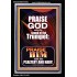 PRAISE HIM WITH TRUMPET, PSALTERY AND HARP  Inspirational Bible Verses Portrait  GWASCEND10063  "25x33"