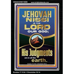 JEHOVAH NISSI IS THE LORD OUR GOD  Christian Paintings  GWASCEND10696  "25x33"