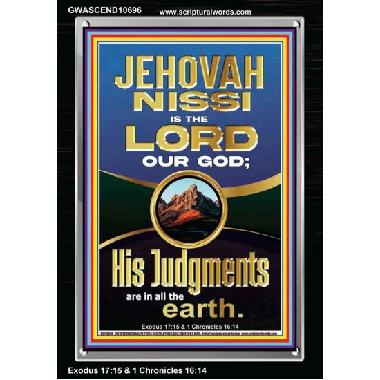 JEHOVAH NISSI IS THE LORD OUR GOD  Christian Paintings  GWASCEND10696  