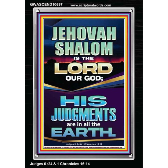 JEHOVAH SHALOM IS THE LORD OUR GOD  Christian Paintings  GWASCEND10697  