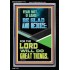 THE LORD WILL DO GREAT THINGS  Christian Paintings  GWASCEND11774  "25x33"