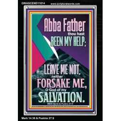 ABBA FATHER THOU HAST BEEN OUR HELP IN AGES PAST  Wall Décor  GWASCEND11814  
