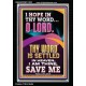 I AM THINE SAVE ME O LORD  Christian Quote Portrait  GWASCEND11822  