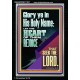 THE HEART OF THEM THAT SEEK THE LORD  Unique Scriptural ArtWork  GWASCEND11837  