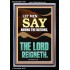 LET MEN SAY AMONG THE NATIONS THE LORD REIGNETH  Custom Inspiration Bible Verse Portrait  GWASCEND11849  "25x33"