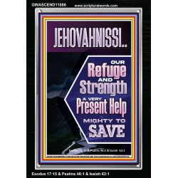 JEHOVAH NISSI A VERY PRESENT HELP  Eternal Power Picture  GWASCEND11886  "25x33"