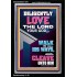 DILIGENTLY LOVE THE LORD OUR GOD  Children Room  GWASCEND11897  "25x33"