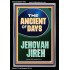 THE ANCIENT OF DAYS JEHOVAH JIREH  Unique Scriptural Picture  GWASCEND11909  "25x33"