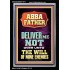 ABBA FATHER DELIVER ME NOT OVER UNTO THE WILL OF MINE ENEMIES  Ultimate Inspirational Wall Art Portrait  GWASCEND11917  "25x33"