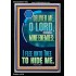 O LORD I FLEE UNTO THEE TO HIDE ME  Ultimate Power Portrait  GWASCEND11929  "25x33"