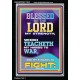 THE LORD MY STRENGTH WHICH TEACHETH MY HANDS TO WAR  Children Room  GWASCEND11933  