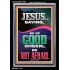 JESUS SAID BE OF GOOD CHEER BE NOT AFRAID  Church Portrait  GWASCEND11959  "25x33"