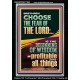 BRETHREN CHOOSE THE FEAR OF THE LORD THE BEGINNING OF WISDOM  Ultimate Inspirational Wall Art Portrait  GWASCEND11962  