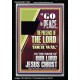 GO IN PEACE THE PRESENCE OF THE LORD BE WITH YOU  Ultimate Power Portrait  GWASCEND11965  