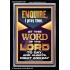 MEDITATE THE WORD OF THE LORD DAY AND NIGHT  Contemporary Christian Wall Art Portrait  GWASCEND12202  "25x33"