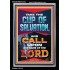 TAKE THE CUP OF SALVATION AND CALL UPON THE NAME OF THE LORD  Scripture Art Portrait  GWASCEND12203  "25x33"