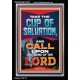 TAKE THE CUP OF SALVATION AND CALL UPON THE NAME OF THE LORD  Scripture Art Portrait  GWASCEND12203  