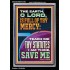I AM THINE SAVE ME O LORD  Scripture Art Prints  GWASCEND12206  "25x33"