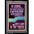THY LAW IS THE TRUTH O LORD  Religious Wall Art   GWASCEND12213  "25x33"