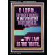 THY LAW IS THE TRUTH O LORD  Religious Wall Art   GWASCEND12213  
