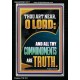ALL THY COMMANDMENTS ARE TRUTH O LORD  Ultimate Inspirational Wall Art Picture  GWASCEND12217  