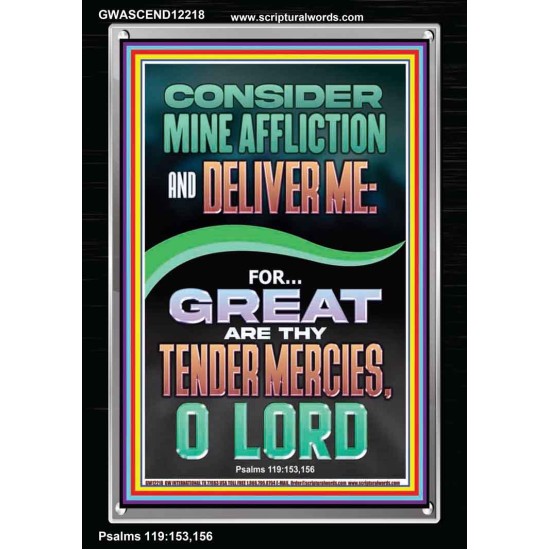 GREAT ARE THY TENDER MERCIES O LORD  Unique Scriptural Picture  GWASCEND12218  