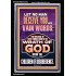 LET NO MAN DECEIVE YOU WITH VAIN WORDS  Church Picture  GWASCEND12226  "25x33"