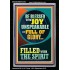 BE BLESSED WITH JOY UNSPEAKABLE  Contemporary Christian Wall Art Portrait  GWASCEND12239  "25x33"