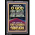 LOOK UPON THE FACE OF THINE ANOINTED O GOD  Contemporary Christian Wall Art  GWASCEND12242  "25x33"