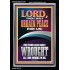 ORDAIN PEACE FOR US O LORD  Christian Wall Art  GWASCEND12291  "25x33"