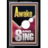 AWAKE AND SING  Bible Verse Portrait  GWASCEND12293  "25x33"