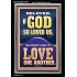 LOVE ONE ANOTHER  Wall Décor  GWASCEND12299  "25x33"