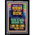 FROM THE RISING OF THE SUN AND THE WEST THERE IS NONE BESIDE ME  Affordable Wall Art  GWASCEND12308  "25x33"