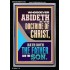 ABIDETH IN THE DOCTRINE OF CHRIST  Custom Christian Artwork Portrait  GWASCEND12330  "25x33"
