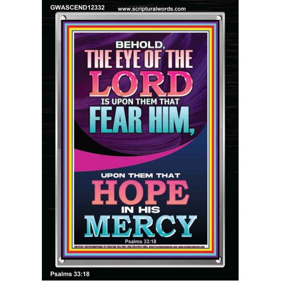 THEY THAT HOPE IN HIS MERCY  Unique Scriptural ArtWork  GWASCEND12332  