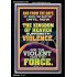 THE KINGDOM OF HEAVEN SUFFERETH VIOLENCE AND THE VIOLENT TAKE IT BY FORCE  Bible Verse Wall Art  GWASCEND12389  "25x33"