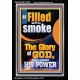 BE FILLED WITH SMOKE THE GLORY OF GOD AND FROM HIS POWER  Church Picture  GWASCEND12658  