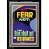 FEAR NOT FOR THOU SHALT NOT BE ASHAMED  Children Room  GWASCEND12668  "25x33"