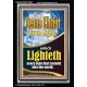 THE TRUE LIGHT WHICH LIGHTETH EVERYMAN THAT COMETH INTO THE WORLD CHRIST JESUS  Church Portrait  GWASCEND12940  