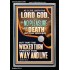 I HAVE NO PLEASURE IN THE DEATH OF THE WICKED  Bible Verses Art Prints  GWASCEND12999  "25x33"