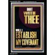 WITH THEE WILL I ESTABLISH MY COVENANT  Scriptures Wall Art  GWASCEND13001  