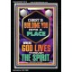 BE UNITED TOGETHER AS A LIVING PLACE OF GOD IN THE SPIRIT  Scripture Portrait Signs  GWASCEND13016  