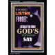 DO WHAT GOD'S TEACHINGS SAY  Children Room Portrait  GWASCEND9393  