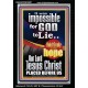 IMPOSSIBLE FOR GOD TO LIE  Children Room Portrait  GWASCEND9997  