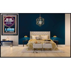 JESUS CHRIST - KING OF KINGS LORD OF LORDS   Bathroom Wall Art  GWASCEND10047  "25x33"