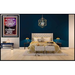 O LORD OUR GOD CREATOR OF HEAVEN, EARTH AND SEA  Custom Wall Art Print  GWASCEND10074  "25x33"