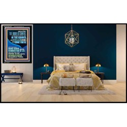 BELOVED THE HOUR IS COMING  Custom Wall Scriptural Art  GWASCEND12327  "25x33"