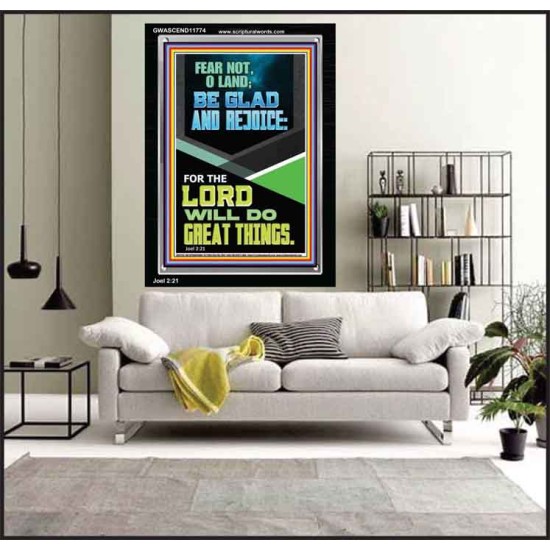 THE LORD WILL DO GREAT THINGS  Christian Paintings  GWASCEND11774  