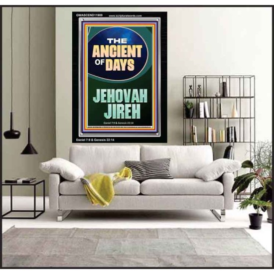THE ANCIENT OF DAYS JEHOVAH JIREH  Unique Scriptural Picture  GWASCEND11909  