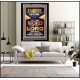 MEDITATE THE WORD OF THE LORD DAY AND NIGHT  Contemporary Christian Wall Art Portrait  GWASCEND12202  